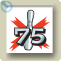 75 strikes